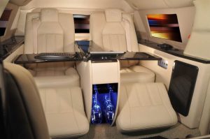 Luxury Armored Vehicle Interior