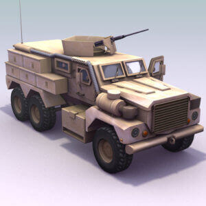 MRAP Armored Vehicle