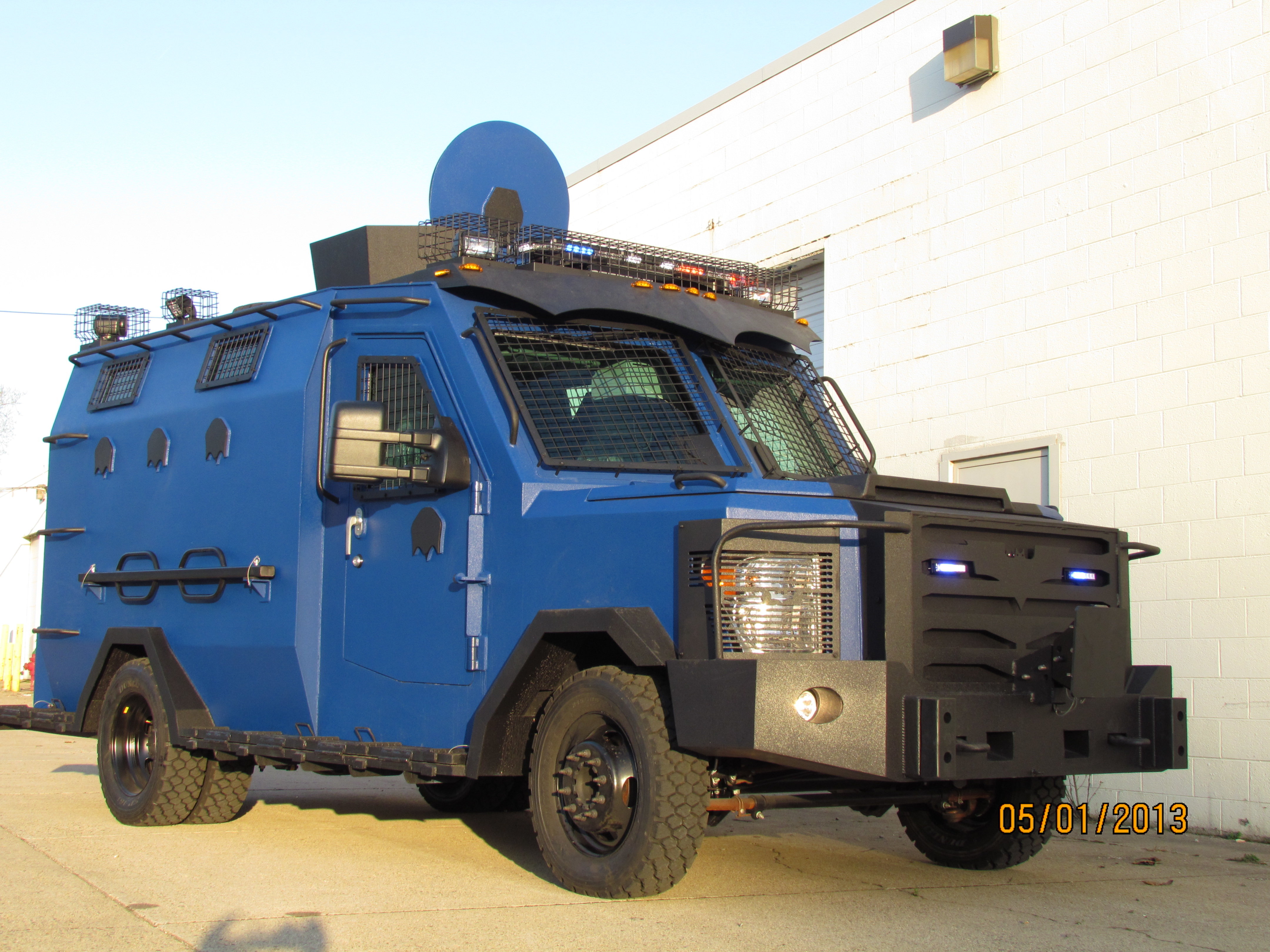 TAG Ships Ballistic Armored Tactical Transport to Senegal and Nigeria