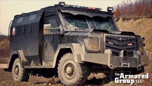 The Armored Group LLC Front Page Truck
