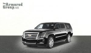 TAG Armored SUV Cadillac Front