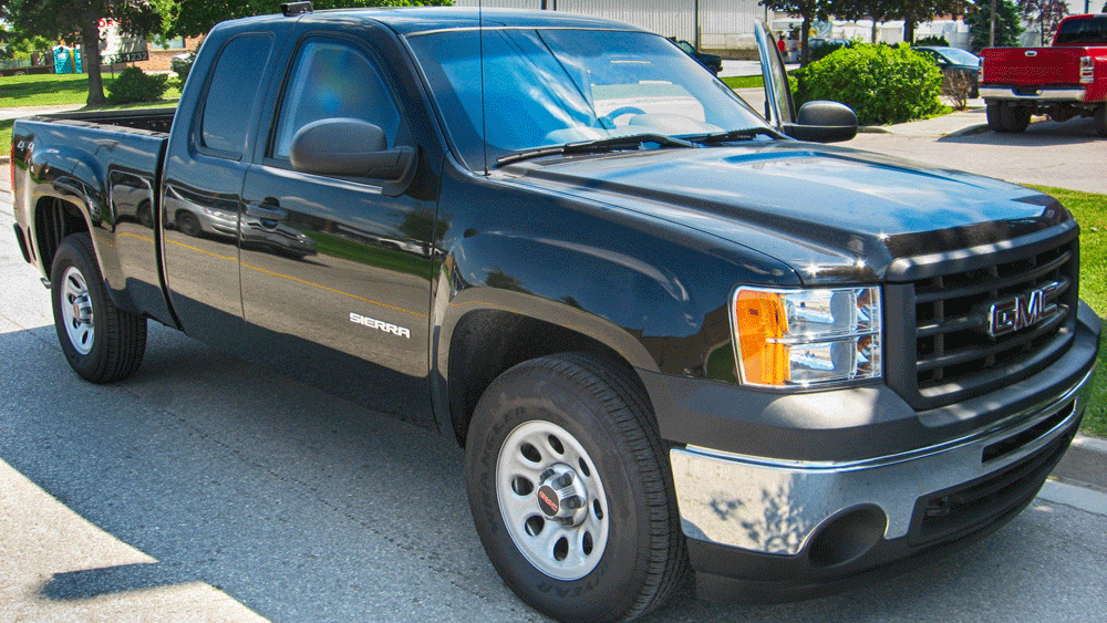 TAG Black bulletproof GMC Sierra 2500 truck picture