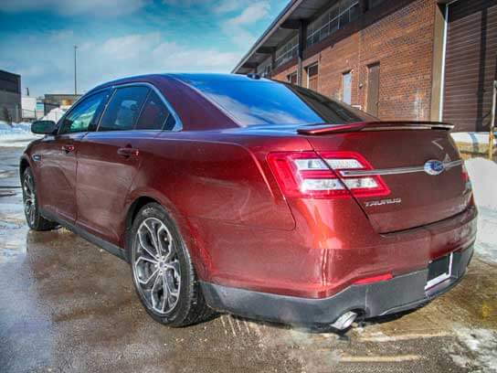 TAG Armored Ford Taurus Rear Corner