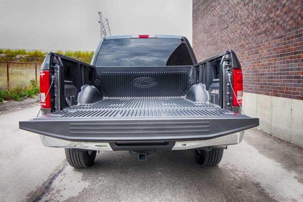 TAG Armored Ford F-150 Tailgate Down