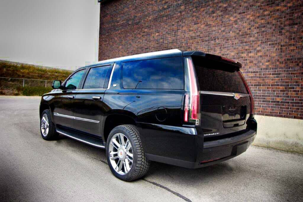 TAG Armored Cadillac Escalade Rear Corner