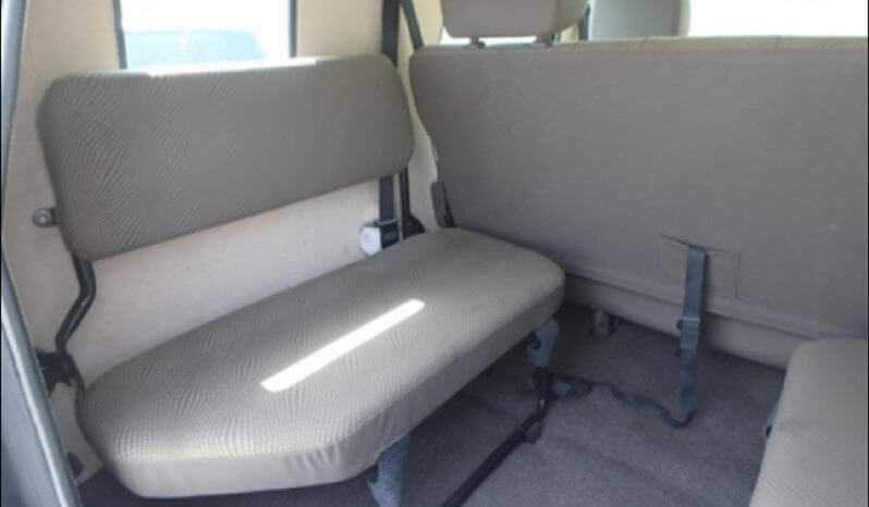 TAG Interior of bulletproof Toyota Land Cruiser (TLC) 76 Series cash-in-transit SUV