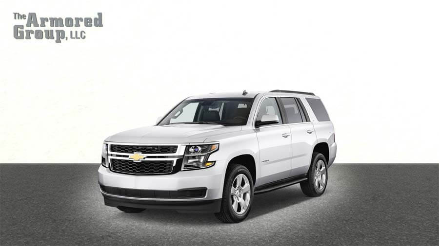 TAG Armored Chevrolet Tahoe Picture of armored Chevrolet Tahoe SUV
