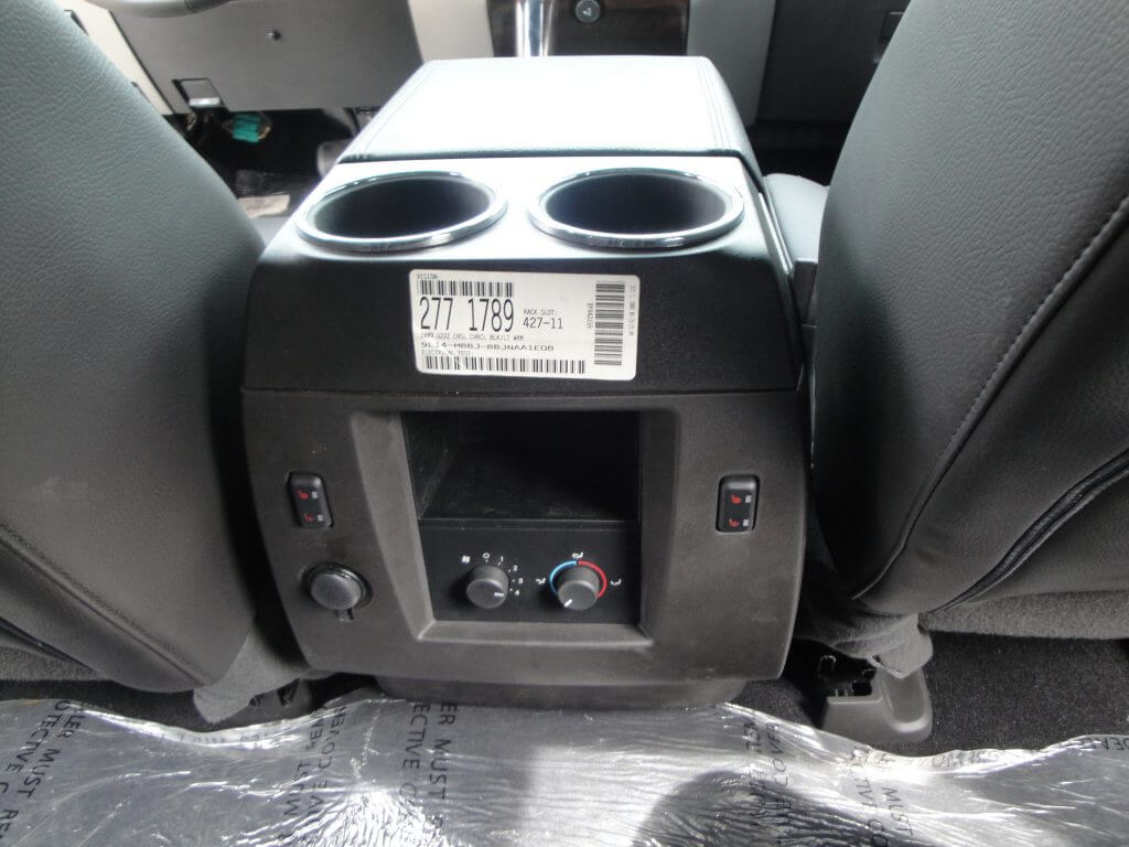 TAG Armored Ford Expedition Backseat A/C Control Cupholders