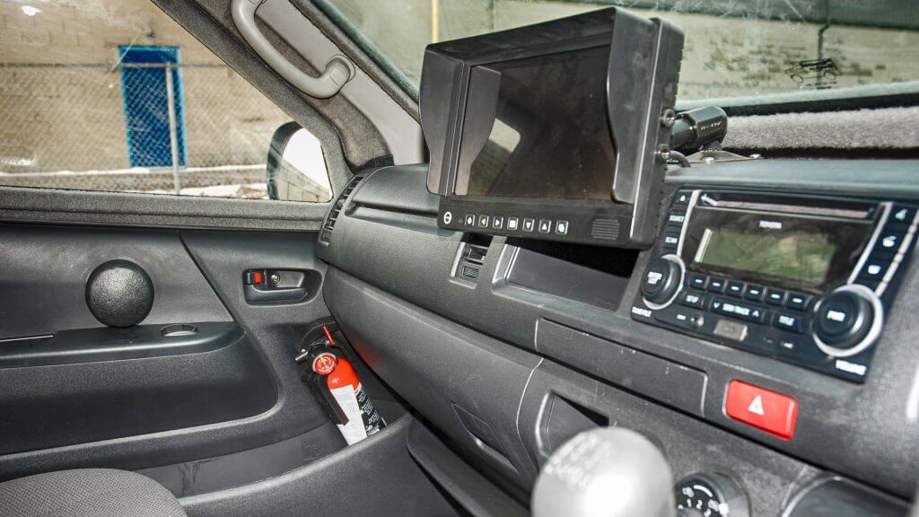 TAG Uploaded ToArmored Toyota Hiace Dashboard Screen