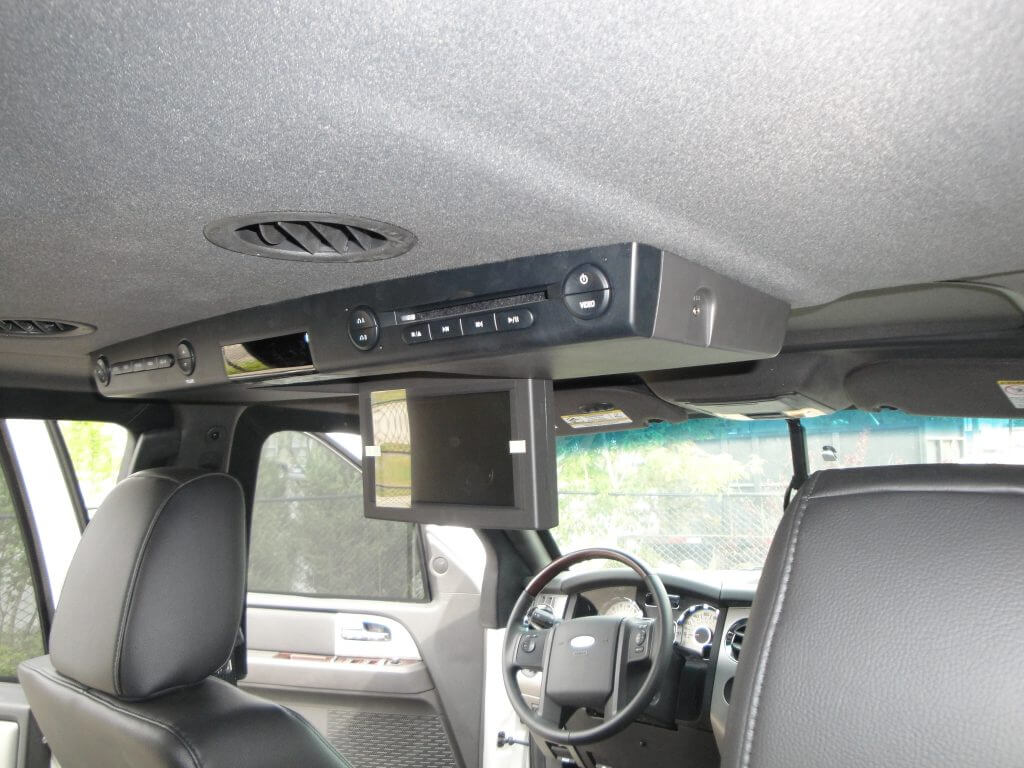 TAG Armored Ford Expedition DVD System