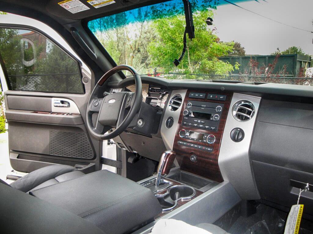 TAG Armored Ford Expedition Dashboard