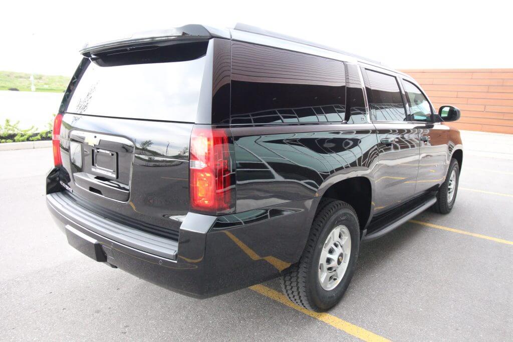 TAG Discreet Armored Suburban Rear Corner View