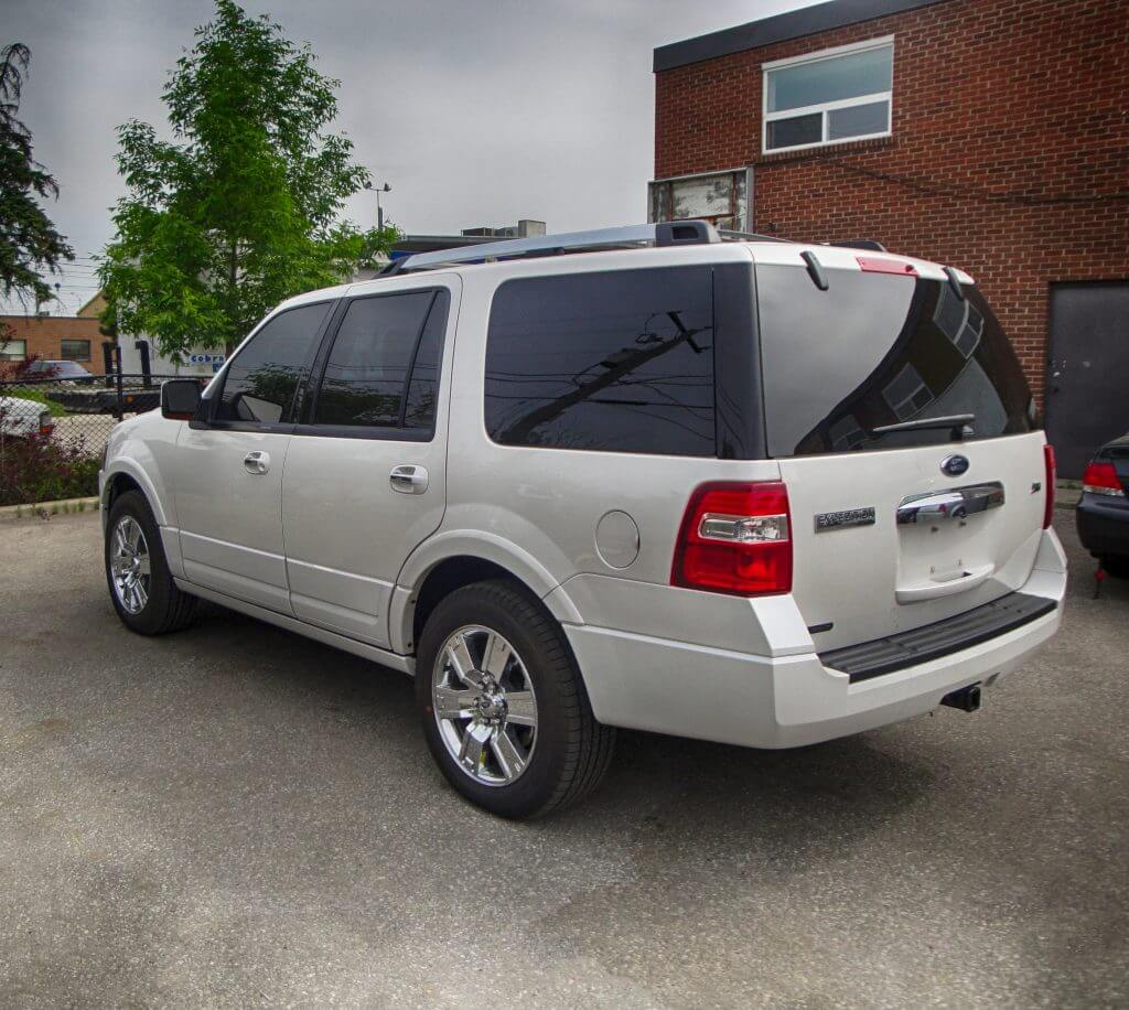 TAG Armored Ford Expedition Driver Rear Corner