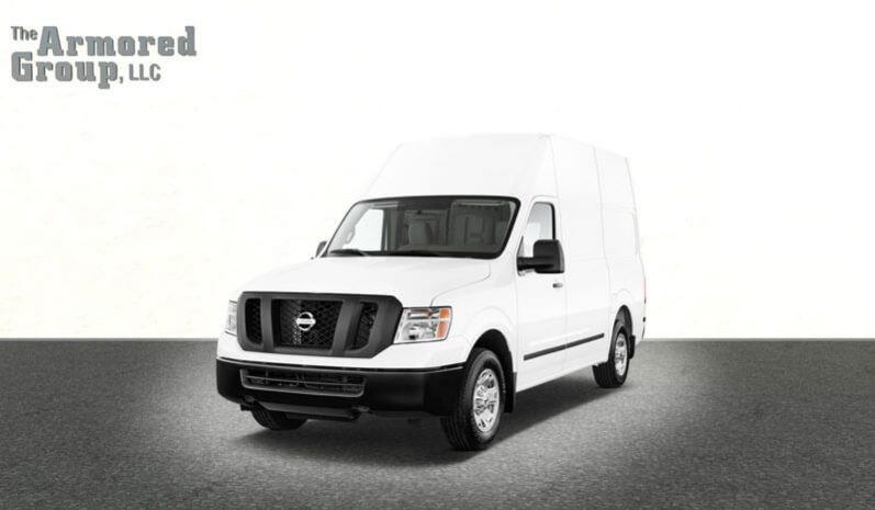 TAG White armored Nissan NV cash-in-transit van with low/high roof picture