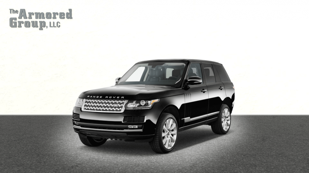 Armored Land Rover Range Rover