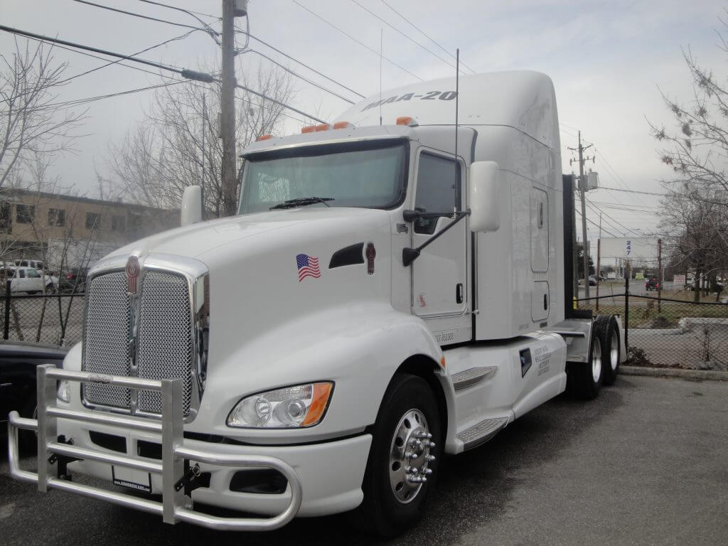 Armored Kenworth Front Corner