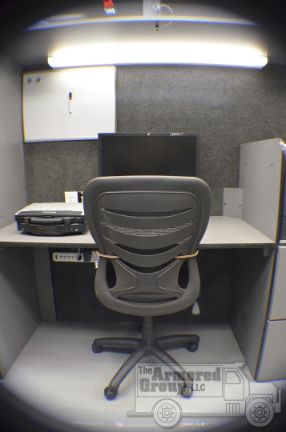 TAG Law Enforcement: Hostage/Crisis Negotiator HNT Single Office Space Chair Desk Monitor