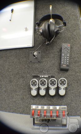TAG Law Enforcement: Hostage/Crisis Negotiator HNT Desk Organizer View Headphone Remotes
