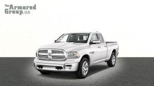 TAG Silver armored Dodge Ram 1500 truck picture