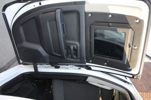 TAG Armored Dodge Ram 1500 Back Seat Behind Driver Interior Door Panel Window