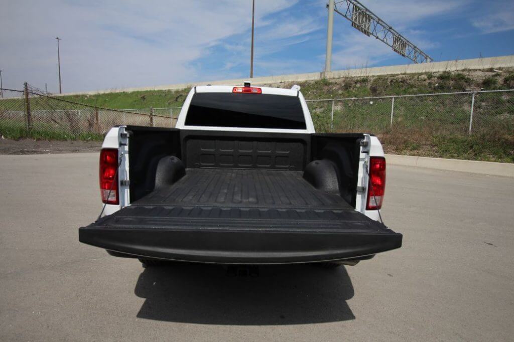 TAG Armored Dodge Ram 1500 Tailgate Open Rear View