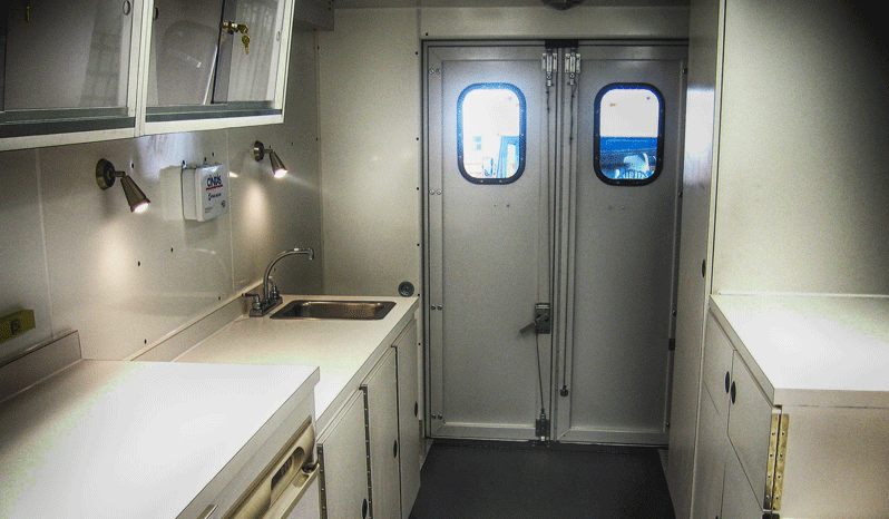 TAG Interior of non-armored crime scene vehicle for law enforcement picture