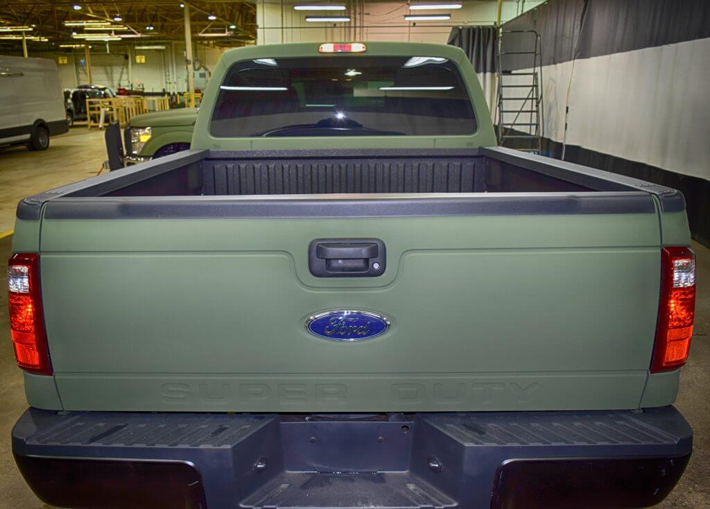 TAG Armored Ford F350 Rear Tailgate