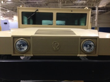 TAG 2010 Armored Copperhead Front Grille View