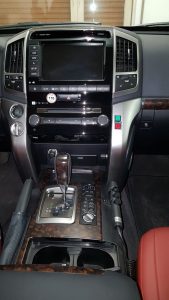 TAG 2014 Armored Toyota Land Cruiser (TLC) 200 Center Console