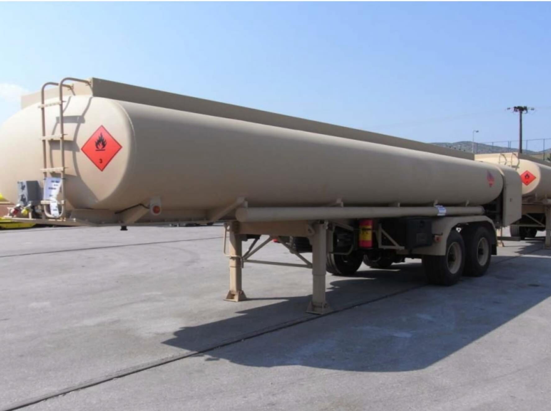 Unarmored Water/Fuel Tank Trailers
