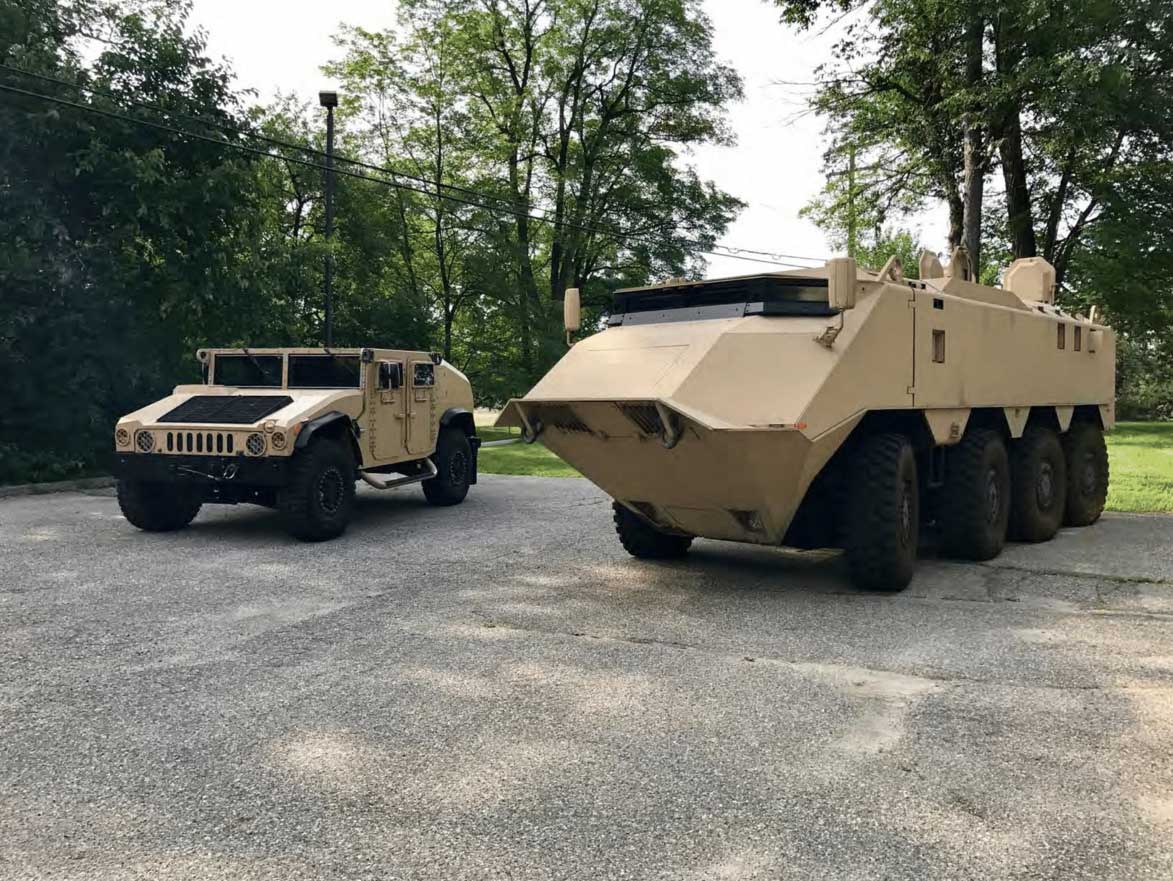 Doberman armored vehicles from the armored group