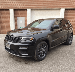 Armored jeep from the armored group