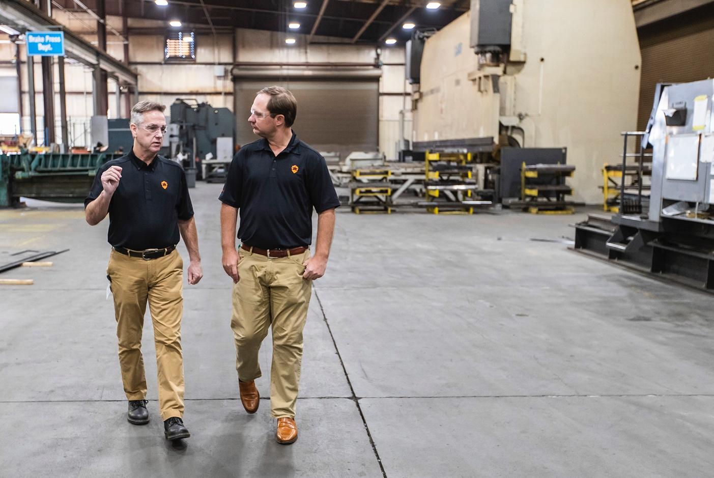 (Pictured left to right: Scotty Hester, General Manager of TAG Shelby & Beau Gailey, General Manager and Chief Operating Officer of TAG)